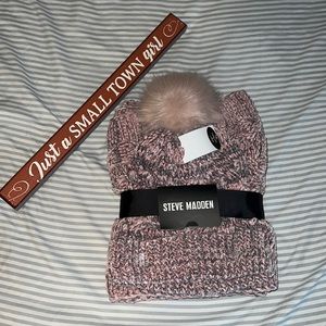 Hat and scarf set